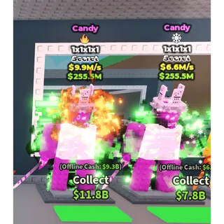 Candy 1x1x1x1 - 6.6 or 9.9M/s - Secret - Fire or Ice / Fast delivery!