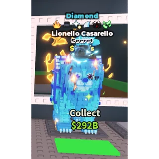 Diamond Lionello Casarello - 1.4B/s - Secret - Fire - Matteo - Starfall - Shark - Spider - Money 10M / Fast delivery!