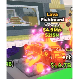 Lava Fishboard- 4.9M/s - Secret / Fast delivery!