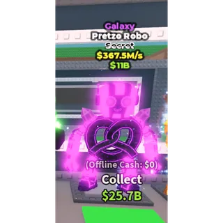 Galaxy Pretzo Robo - 367.5M/s - Secret 1M1 / Fast delivery!