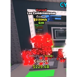 Cursed Los Combinasionas - 135M/s - Secret / Fast delivery!