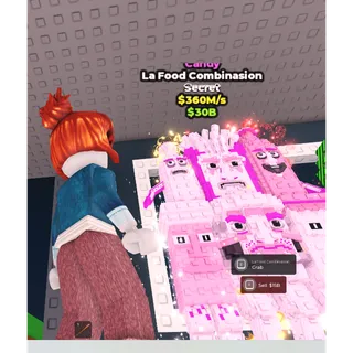 Candy La Food Combinasion / ONLY 54 EXIST!!! - 360M/s - Secret 2M / Fast Delivery!