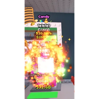 Candy 1x1x1x1 - 20.5M/s - Secret - Taco - Glitch - Fire - Bombardiro / Fast delivery!