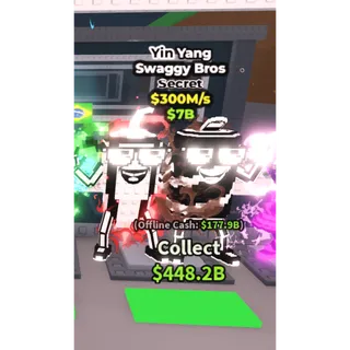 Yin Yang Swaggy Bros - 300M/s - Secret / Fast delivery!