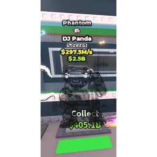 Phantom DJ Panda - 297.5M/s - Secret - Nyan NU / Fast delivery!