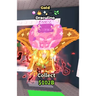 Gold Draculino - 2.4B/s - Secret - Bubblegum - Fire - Starfall - Matteo - Money 11M / Fast delivery!