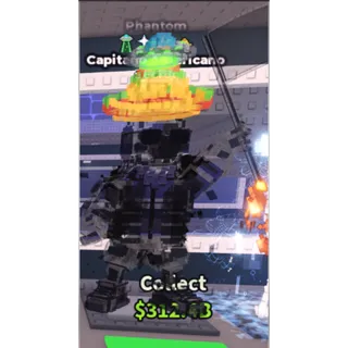 Phantom Capitano Americano / Only 2 Exist!!! - 1.8B/s - Secret - UFO - Sombrero - Starfall - Fire 7M / Fast delivery!