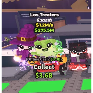 Los Treaters - 1.2M/s - Secret 11M / Fast delivery!