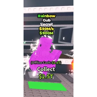 Rainbow Gub - 50M/s - Secret M1X / Fast delivery!
