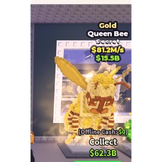 Gold Queen Bee - 81.2M/s - Secret MX / Fast delivery!