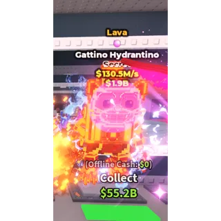 Lava Gattino Hydrantino - 130.5M/s - Secret - Bubblegum NU4 / Fast delivery!