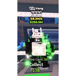 Yin Yang 1x1x1x1 - 8.3M/s - Secret / Fast delivery!