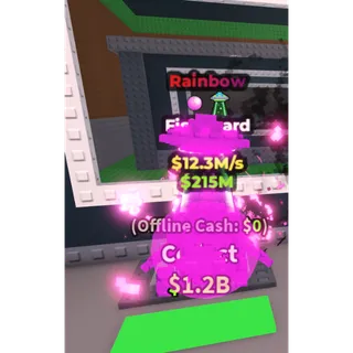 Rainbow Fishboard - 12.3M/s - Secret - Bubblegum - UFO / Fast delivery!