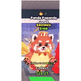 Panda Popanda - 603M/s - Secret - Fire - Bombardiro 2M / Fast delivery!