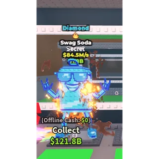 Diamond Swag Soda - 84.5M/s - Secret - Fire / Fast delivery!