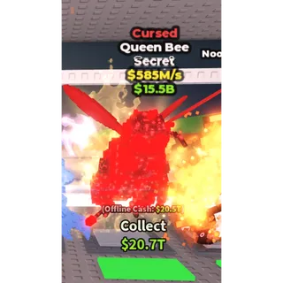 Cursed Queen Bee - 585M/s - Secret 1M / Fast delivery!