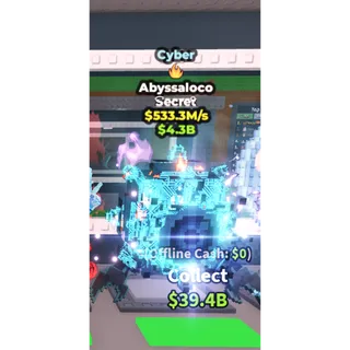 Cyber Abyssaloco - 533.3M/s - Secret - Fire / Fast delivery!