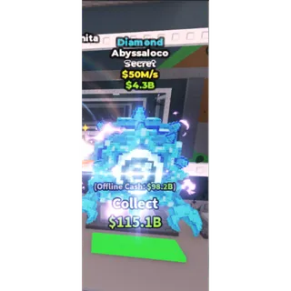 Diamond Abyssaloco - 50M/s - Secret / Fast delivery!