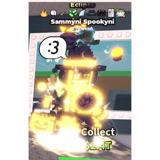 Eclipse Sammyni Spookyni - 4B/s - Secret - Fire - :3 - Bombardiro - Money - Shark - Matteo - Spider - Job - Paint 11M