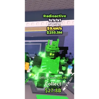 Radioactive 1x1x1x1 - 9.4M/s - Secret / Fast delivery!