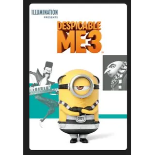 Despicable Me 3 (2017) HD MOVIES ANYWHERE CODE