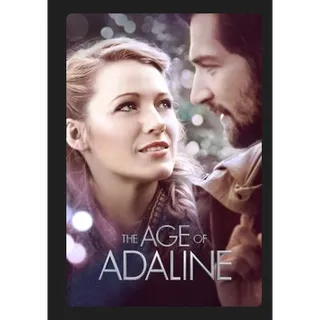 The Age of Adaline (2015) HD MOVIES ANYWHERE CODE