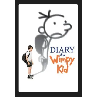 Diary of a Wimpy Kid (2010) HD MOVIES ANYWHERE CODE