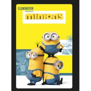 ILLUMINATION Minions (2015) HD MOVIES ANYWHERE CODE
