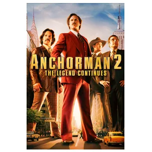 Anchorman 2: The Legend Continues (2013) HD VUDU/FANDANGO/APPLE TV/ ITUNES CODE