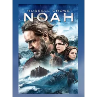 Noah (2014) HD APPLE TV / FANDANGO CODE
