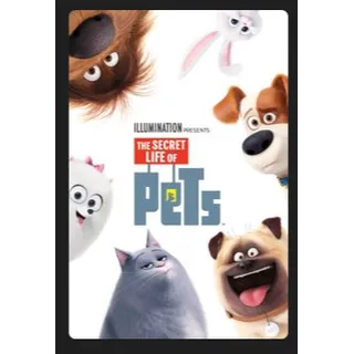 ILLUMINATION The Secret Life of Pets (2016) HD MOVIES ANYWHERE CODE