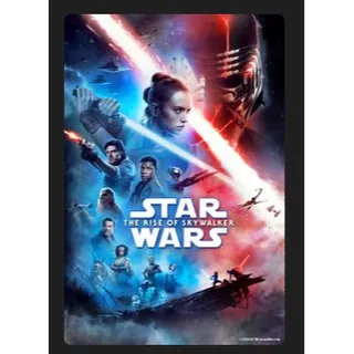 Star Wars: The Rise of Skywalker (2019) HD MOVIES ANYWHERE CODE