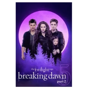 The Twilight Saga: Breaking Dawn - Part 2 (2012) HD APPLE TV / FANDANGO / GOOGLE PLAY CODE