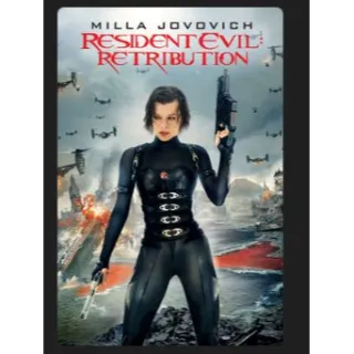 Resident Evil: Retribution (2012) HD MOVIES ANYWHERE CODE