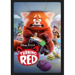 DISNEY PIXAR Turning Red (2022) HD MOVIES ANYWHERE CODE