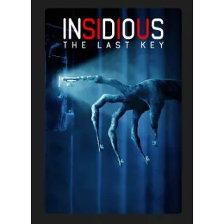 Insidious: The Last Key (2018) SD MOVIES ANYWHERE CODE