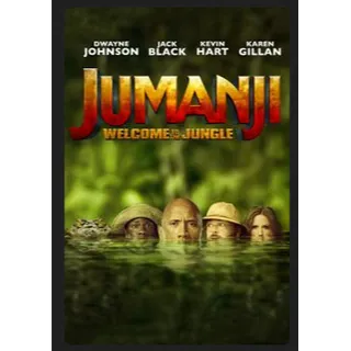 Jumanji: Welcome to the Jungle (2017) HD MOVIES ANYWHERE CODE