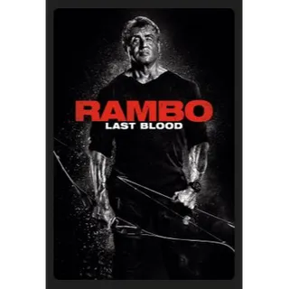 Rambo: Last Blood (2019) 4K UHD MOVIES ANYWHERE CODE