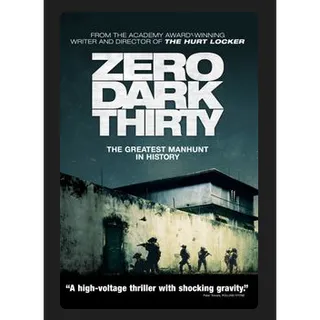 Zero Dark Thirty (2012) HD MOVIES ANYWHERE CODE