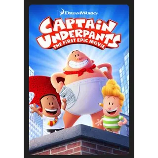 DREAMWORKS Captain Underpants: The First Epic Movie (2017) HD MOVIES ANYWHERE CODE
