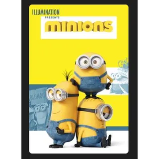 ILLUMINATION Minions (2015) HD MOVIES ANYWHERE CODE