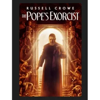 The Pope's Exorcist (2023) 4K UHD MOVIES ANYWHERE CODE