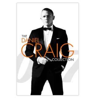 Daniel Craig 007 Triple Feature (2006-2012) HD FANDANGO CODE REDEEMS AT FOXREDEEM.COM