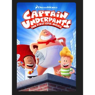 DREAMWORKS Captain Underpants: The First Epic Movie (2017) HD MOVIES ANYWHERE CODE
