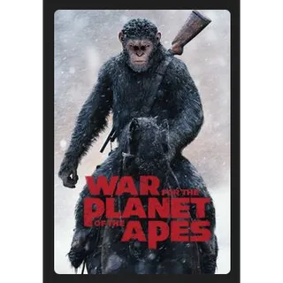 War for the Planet of the Apes (2017) HD MOVIES ANYWHERE CODE