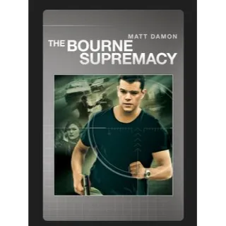 The Bourne Supremacy (2004) HD MOVIES ANYWHERE CODE