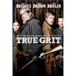 True Grit (2010) HD APPLE TV / FANDANGO CODE REDEEMS AT www.paramountdigitalcopy.com/redeem