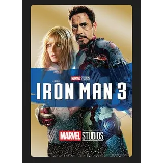 MARVEL Iron Man 3 (2013) HD MOVIES ANYWHERE CODE
