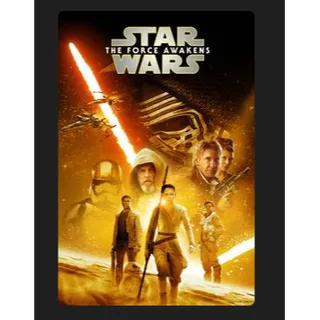 Star Wars: The Force Awakens (2015) HD MOVIES ANYWHERE CODE