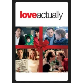 Love Actually (2003) HD MOVIES ANYWHERE CODE